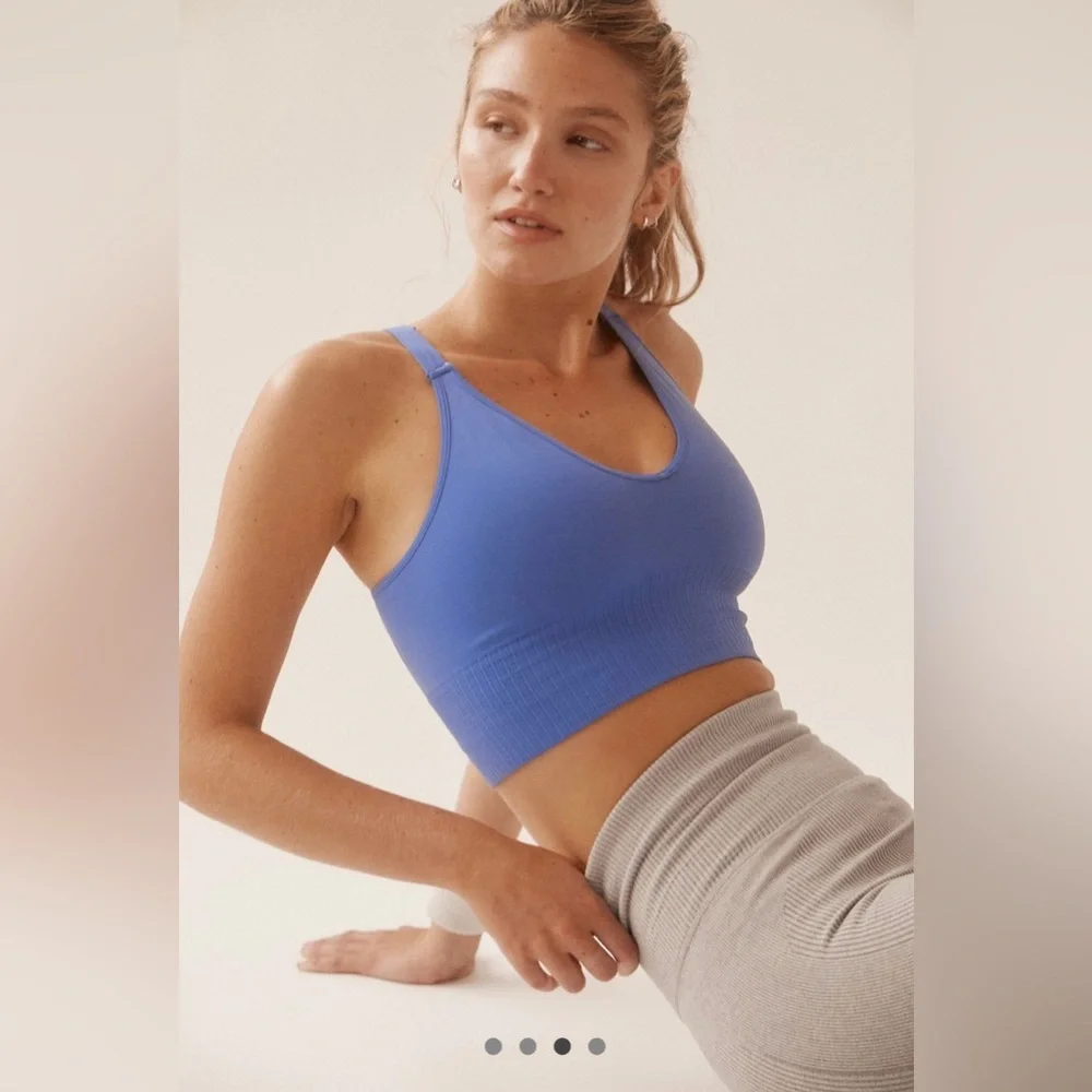 NWOT. Free People Good Karma Crop Top M//L